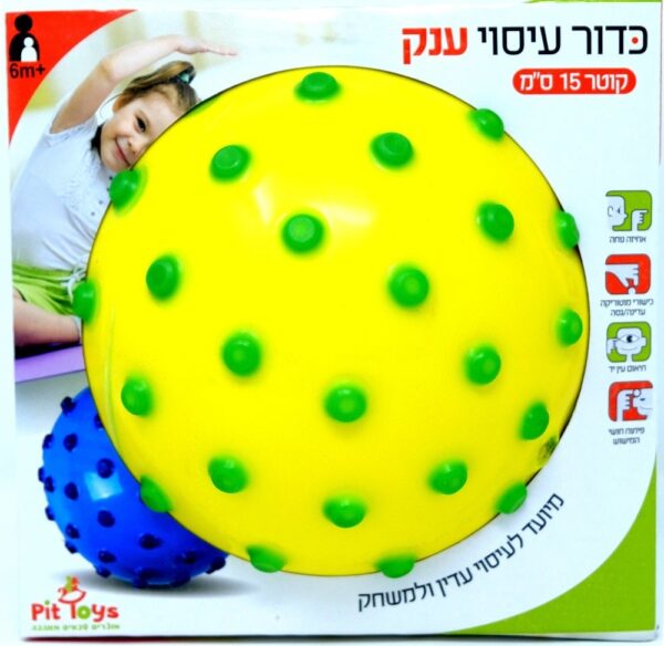 כדור עיסוי גדול קוטר 15 ס"מ