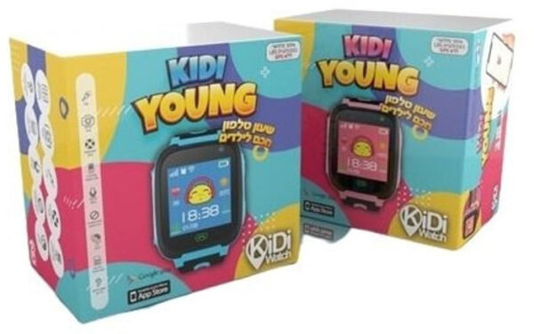 KIDI YOUNG שעון חכם ורוד