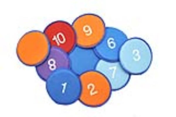 סט צלחות מעופפות ( 10 יח')
