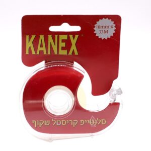 סלוטייפ קריסטל שקוף