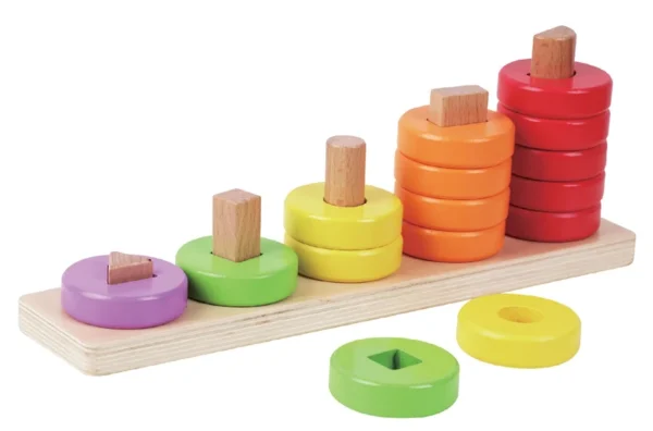 לוח ספירת טבעות מעץ-צורות
