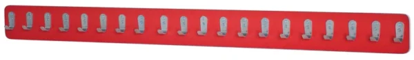 מתלה 20 ווים שמנת