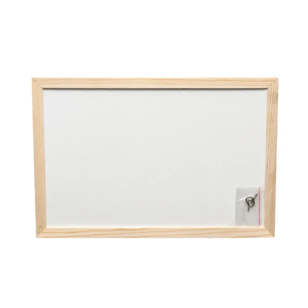 לוח מחיק מסגרת עץ 60*40